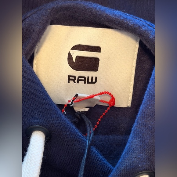 G-Star Core Hooded Pinstripe 1 Sweat, NWT - Picture 10 of 10